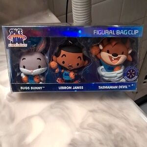 Space Jam Figural Bag Clips